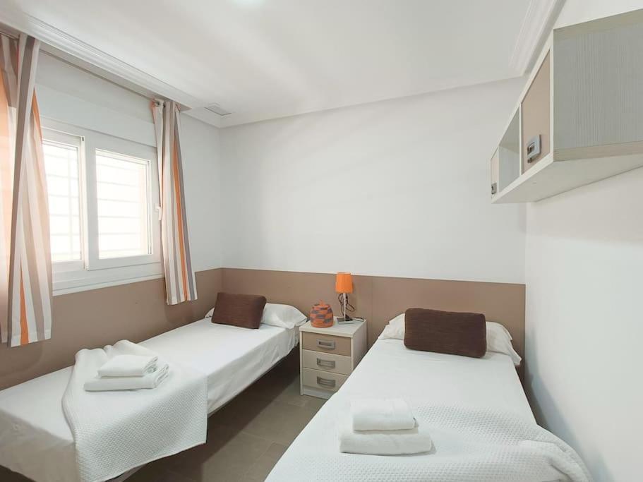 Mar Y Sal 11 Suites, Gran Terraza Con Vistas Al Mar, 2 Hab Y Piscina Roquetas de Mar Kültér fotó