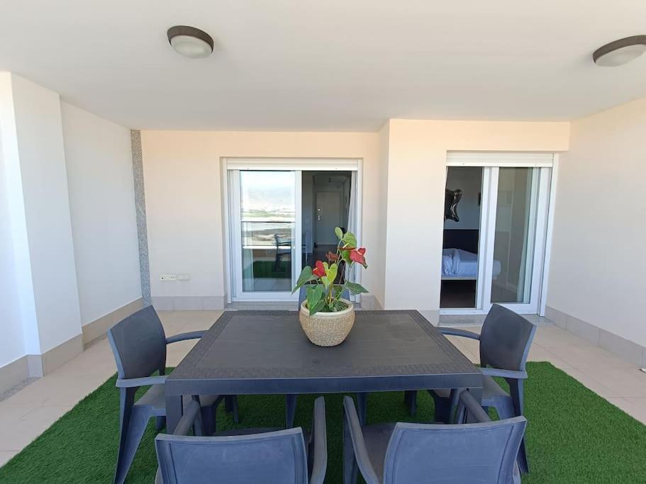 Mar Y Sal 11 Suites, Gran Terraza Con Vistas Al Mar, 2 Hab Y Piscina Roquetas de Mar Kültér fotó